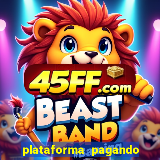 plataforma pagando no cadastro saque free